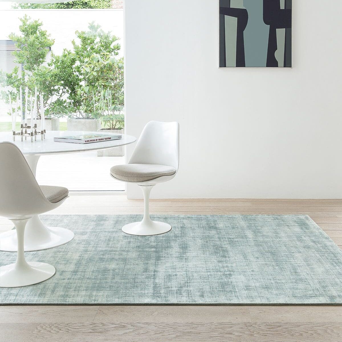 'CURRENT' handwoven rug by Ligne Pure. See full catalogue in store