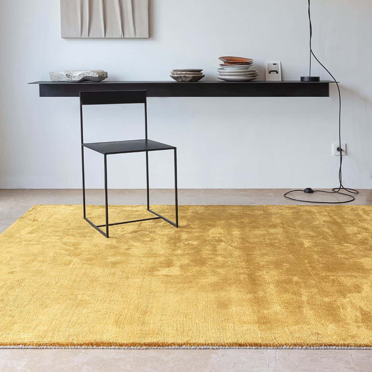 'GLOW' handwoven rug by Ligne Pure. See full catalogue in store