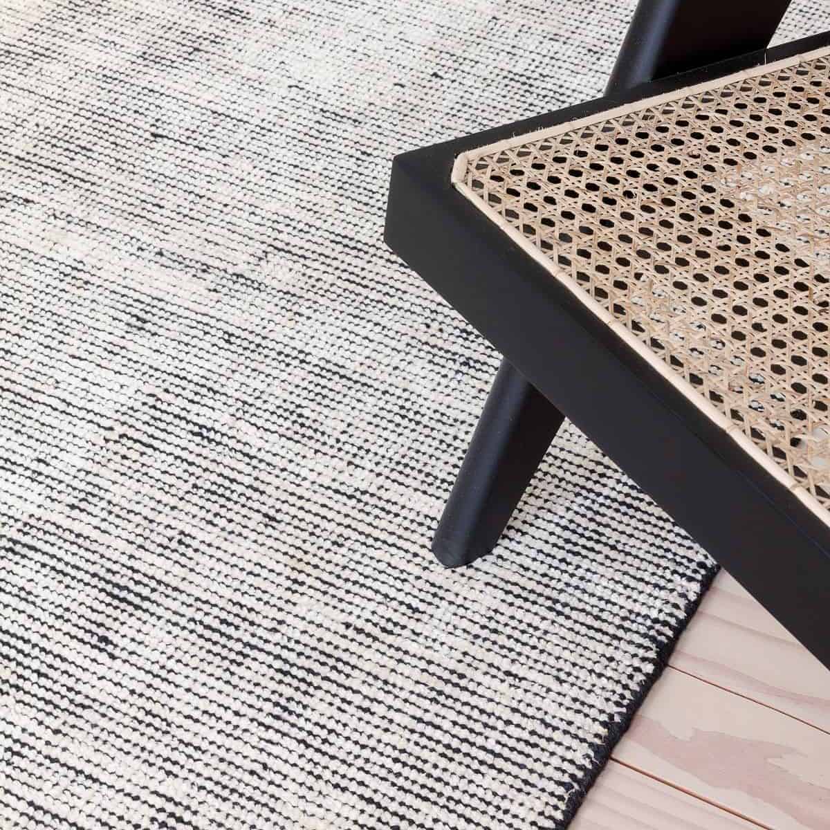 'OAT' handwoven rug by Ligne Pure. See full catalogue in store
